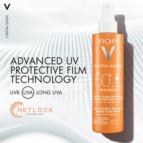 Vichy Ideal Soleil Hydrating Mist Spf50 200ml