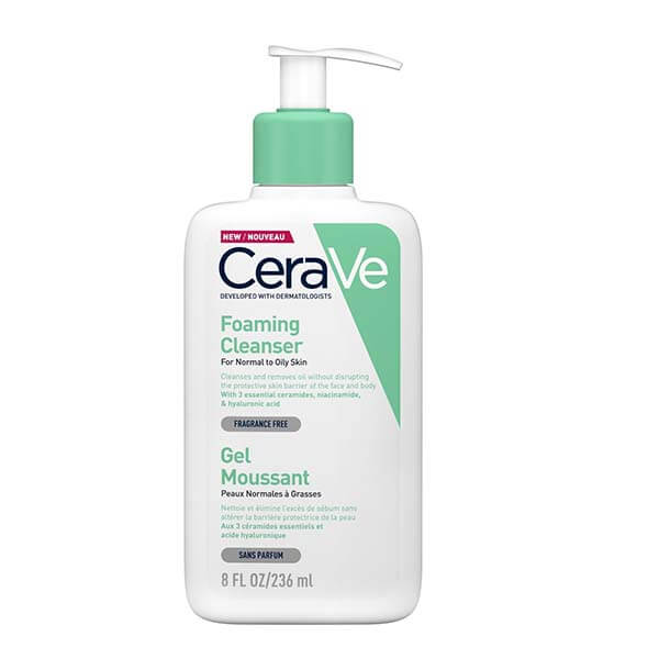 CeraVe Foaming Cleanser For Normal To Oily Skin 236ml