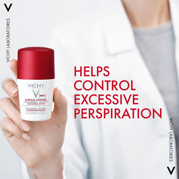 Vichy Clinical Control Anti Perspirant Roll On Deodorant 50ml Vichy Clinical Control Anti Perspirant Roll On Deodorant 50ml