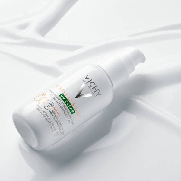 Vichy Capital Soleil UV Clear Anti-imperfections Water Fluid Spf 50 Vichy Capital Soleil UV Clear Anti-imperfections Water Fluid Spf 50