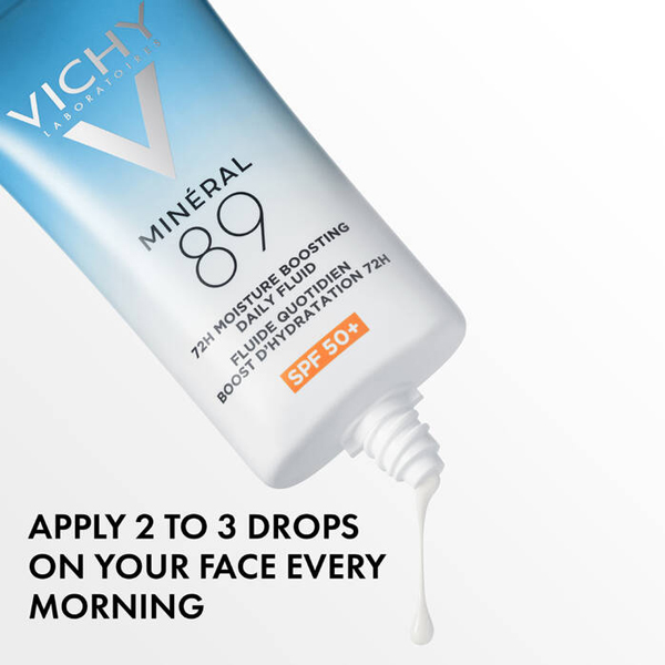 Vichy Mineral 89 72 Hour Moisture Boosting Daily Fluid Spf50+ 50ml Vichy Mineral 89 72 Hour Moisture Boosting Daily Fluid Spf50+ 50ml