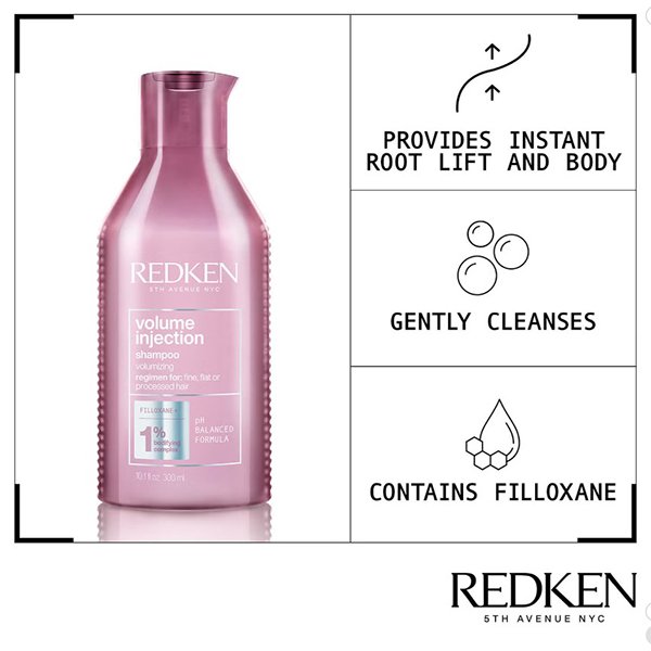 Redken Volume Injection Shampoo 300ml Redken Volume Injection Shampoo 300ml