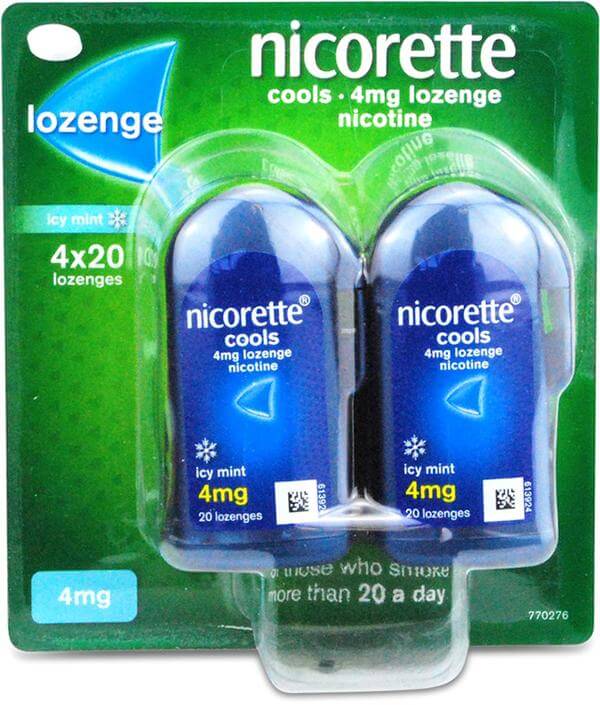 Nicorette Cools 4mg Lozenge (80)