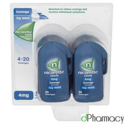 Nicorette Cools 4mg Lozenge (80)