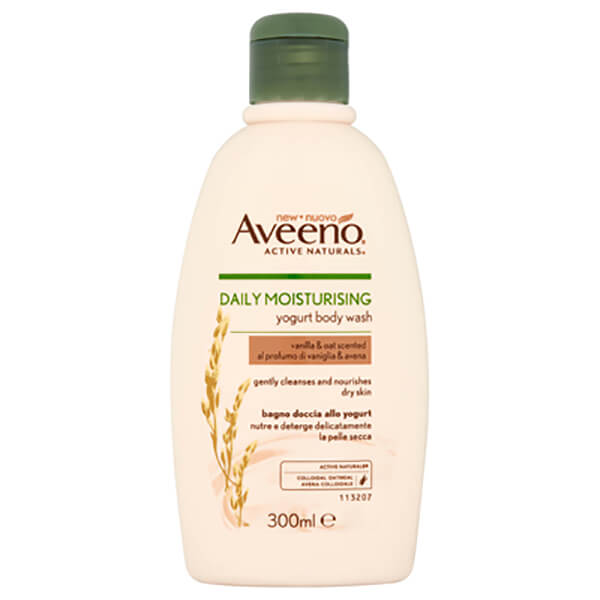 Aveeno Vanilla & Oats Body Wash 300ml Aveeno Vanilla & Oats Body Wash 300ml