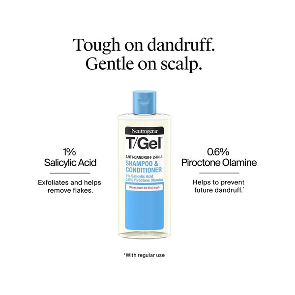 Neutrogena T/Gel 2 In 1 250ml