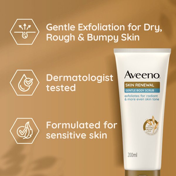 Aveeno Skin Renewal Scrub 200ml