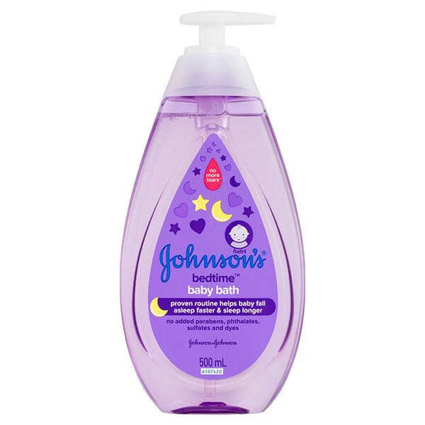 Johnson & Johnsons Bedtime Bath 500ml