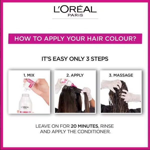LOreal Casting Creme Gloss Semi Permanent Hair Colour 500 Medium Brown