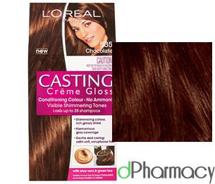 LOreal Casting Creme Gloss Semi Permanent Hair Colour 535 Chocolate LOreal Casting Creme Gloss Semi Permanent Hair Colour 535 Chocolate