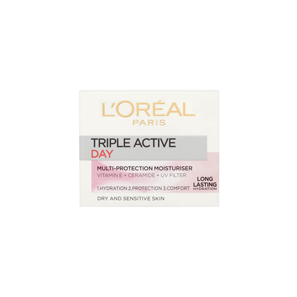 LOreal Triple Active Day Cream Multi-Protection 50Ml LOreal Triple Active Day Cream Multi-Protection 50Ml