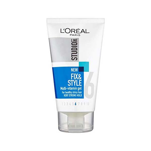 Loreal Studio Line Fix & Style Multi Vit Gel 150 Ml Loreal Studio Line Fix & Style Multi Vit Gel 150 Ml