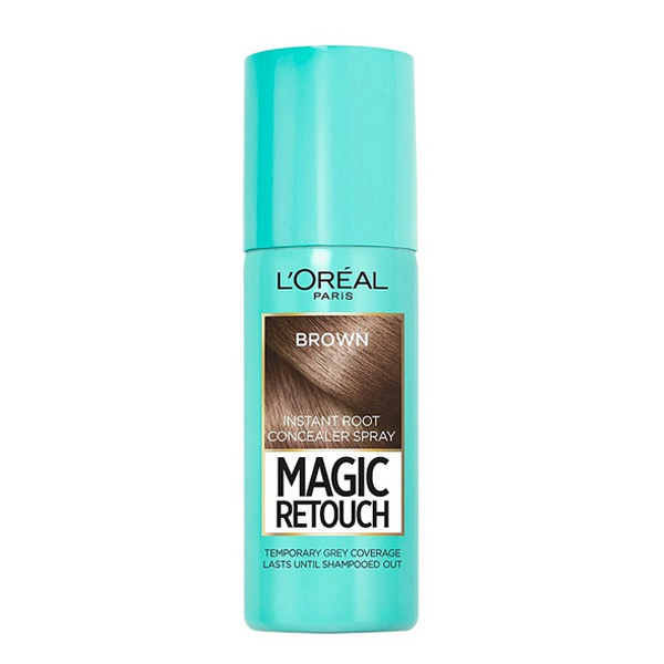 LOreal Magic Retouch Hair Colour & Root Cover Up Spray Mahogany Brown 75ml LOreal Magic Retouch Hair Colour & Root Cover Up Spray Mahogany Brown 75ml