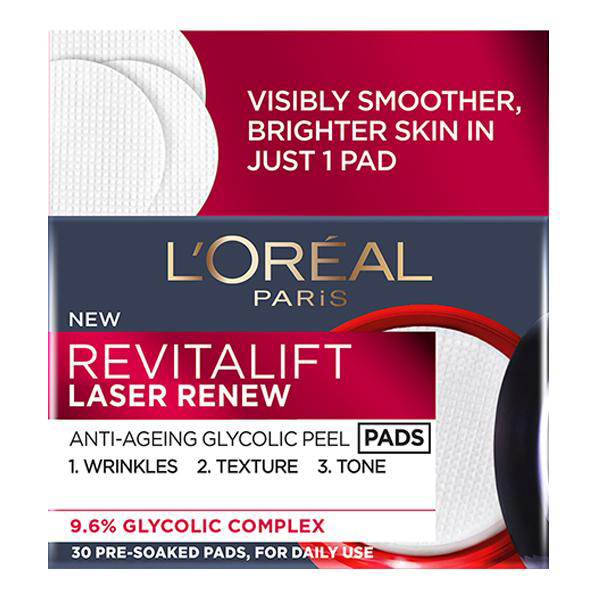 LOreal Revitalift Laser Renew Peel Pads (25) LOreal Revitalift Laser Renew Peel Pads (25)