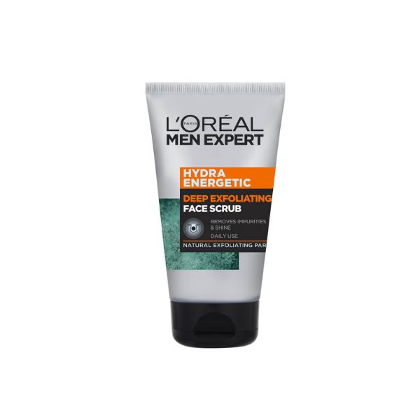LOreal Men Expert Hydra Energetic Deep Exfoliating Face Scrub 100ml LOreal Men Expert Hydra Energetic Deep Exfoliating Face Scrub 100ml