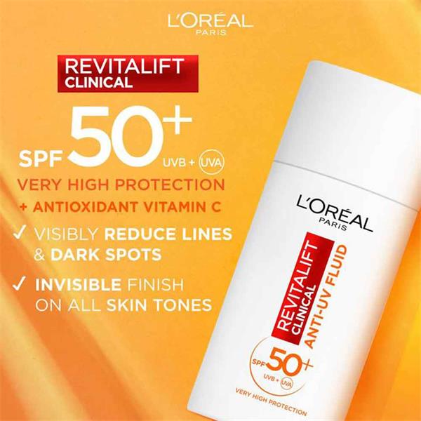 LOreal Revitalift Clinical Vitamin C UV Fluid 50ml LOreal Revitalift Clinical Vitamin C UV Fluid 50ml