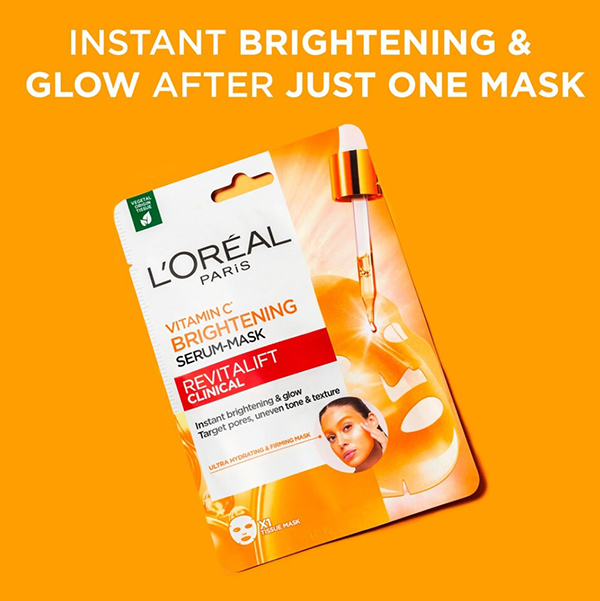 LOreal Revitalift Vitamin C Brightening Mask LOreal Revitalift Vitamin C Brightening Mask