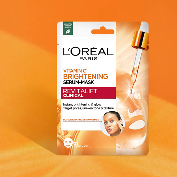LOreal Revitalift Vitamin C Brightening Mask LOreal Revitalift Vitamin C Brightening Mask