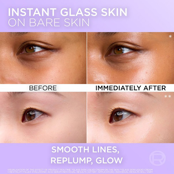 Loreal Revitalift Filler Glass Skin Liquid Cream 50ml Loreal Revitalift Filler Glass Skin Liquid Cream 50ml