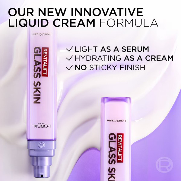 Loreal Revitalift Filler Glass Skin Liquid Cream 50ml Loreal Revitalift Filler Glass Skin Liquid Cream 50ml