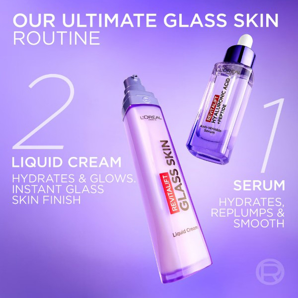 Loreal Revitalift Filler Glass Skin Liquid Cream 50ml Loreal Revitalift Filler Glass Skin Liquid Cream 50ml