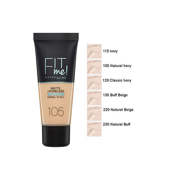 Maybelline Fit Me Matte & Poreless Foundation 220 30Ml Maybelline Fit Me Matte & Poreless Foundation 220 30Ml