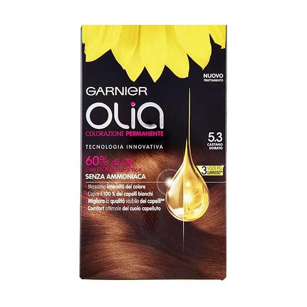 Garnier Olia Permanent Hair Colour 5.3 Golden Brown Garnier Olia Permanent Hair Colour 5.3 Golden Brown