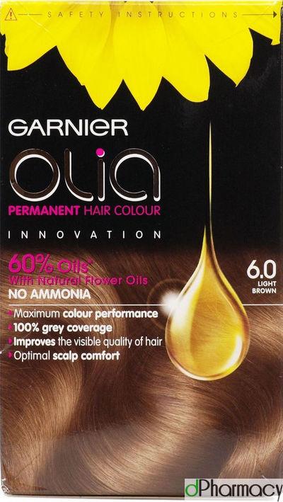 Garnier Olia Permanent Hair Colour 6.0 Light Brown