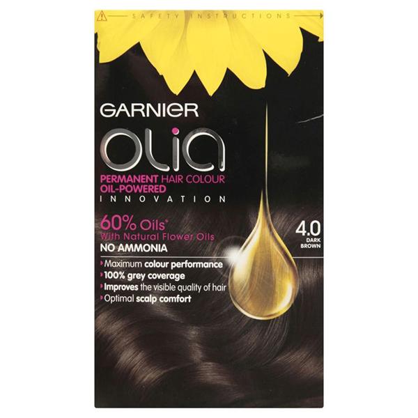 Garnier Olia Permanent Hair Colour 4.15 Iced Chocolate