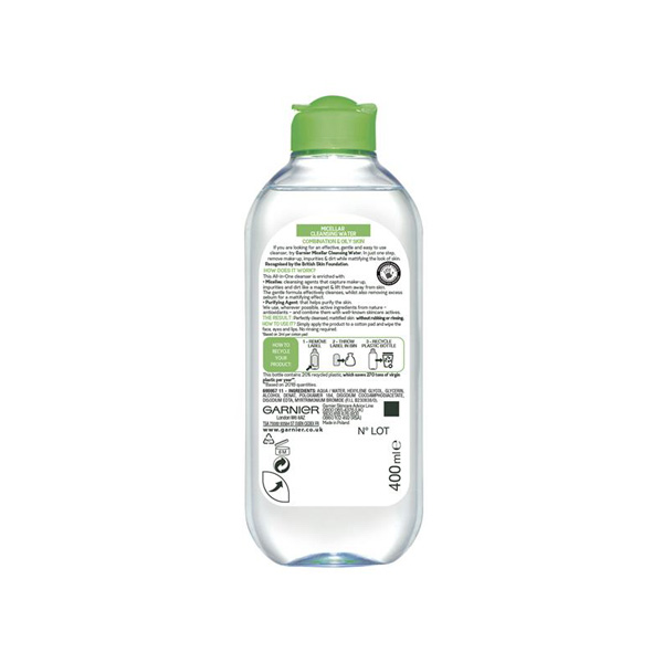 Garnier Micellar Water Combination 400ml Garnier Micellar Water Combination 400ml