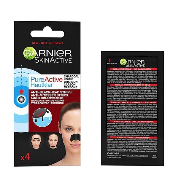 Garnier Skin Active Pure Active Nose Strips X4 Garnier Skin Active Pure Active Nose Strips X4