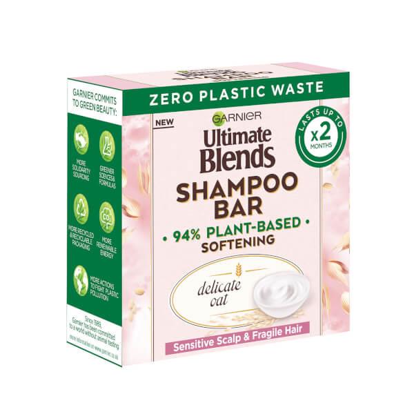 Garnier Ultimate Blends Shampoo Bar Delicate Oat Garnier Ultimate Blends Shampoo Bar Delicate Oat