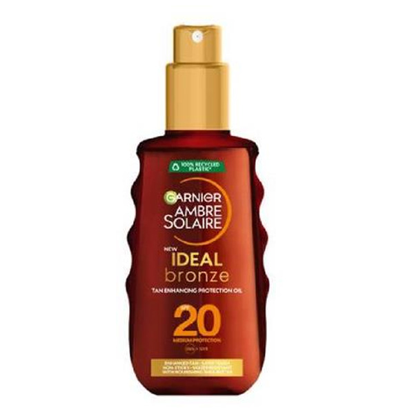 Garnier Ambre Solaire Ideal Bronze Oil Spf20 150ml Garnier Ambre Solaire Ideal Bronze Oil Spf20 150ml