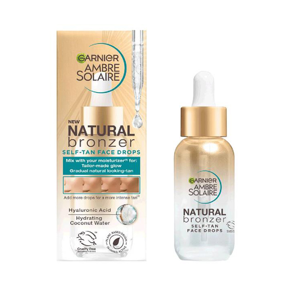 Garnier Ambre Solaire Natural Bronzer Self Tan Face Drops Garnier Ambre Solaire Natural Bronzer Self Tan Face Drops