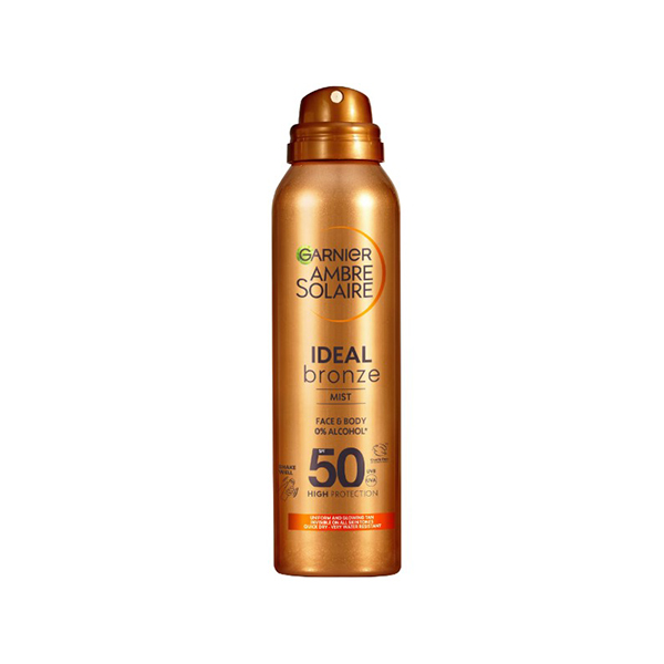 Garnier Ambre Solaire Ideal Bronze Mist Spf 50 150ml Garnier Ambre Solaire Ideal Bronze Mist Spf 50 150ml