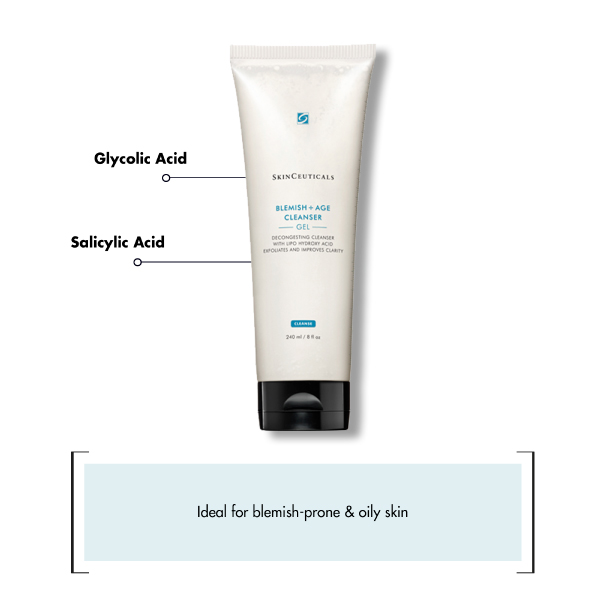 SkinCeuticals Blemish + Age Gel Cleanser 240ml SkinCeuticals Blemish + Age Gel Cleanser 240ml