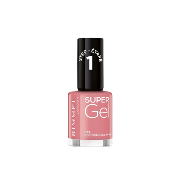 Rimmel Super Gel Nail Polish 035 Pop Princess Pink 12ml Rimmel Super Gel Nail Polish 035 Pop Princess Pink 12ml