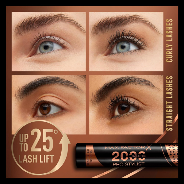 Max Factor 2000 Calorie Pro Stylist Mascara Black