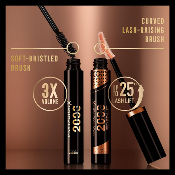 Max Factor 2000 Calorie Pro Stylist Mascara Black