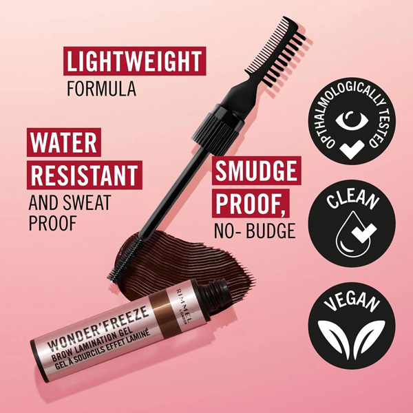 Rimmel Wonderfreeze Brow Lamination Gel 001 Clear Rimmel Wonderfreeze Brow Lamination Gel 001 Clear