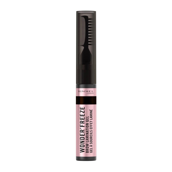 Rimmel Wonderfreeze Brow Lamination Gel 004 Deep Brown Rimmel Wonderfreeze Brow Lamination Gel 004 Deep Brown