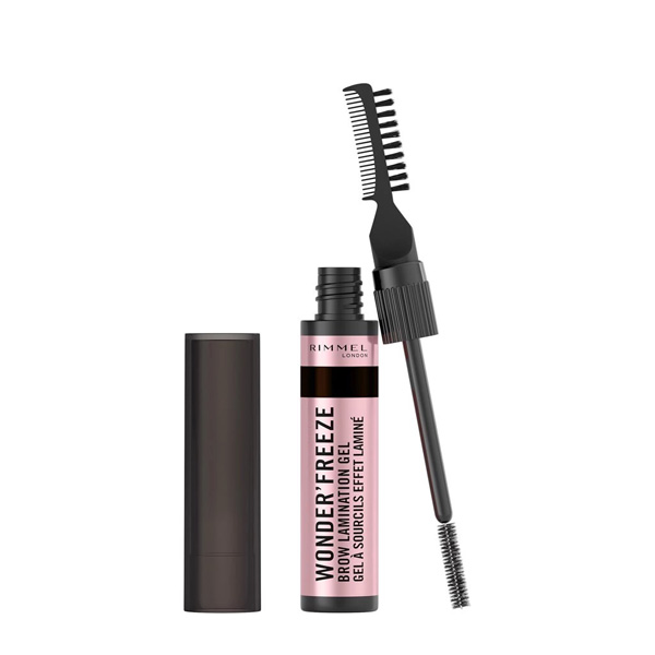 Rimmel Wonderfreeze Brow Lamination Gel 004 Deep Brown Rimmel Wonderfreeze Brow Lamination Gel 004 Deep Brown