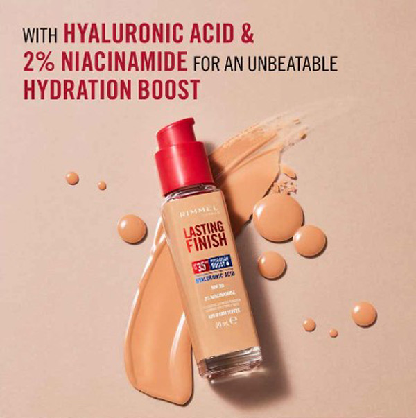 Rimmel Lasting Finish 35 Hour Foundation 150 Rose Vanilla 30ml Rimmel Lasting Finish 35 Hour Foundation 150 Rose Vanilla 30ml