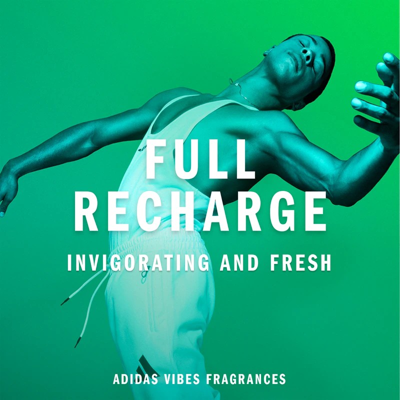 Adidas Vibes Full Recharge Edp 100ml Adidas Vibes Full Recharge Edp 100ml