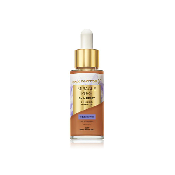 Max Factor Skin Reset Serum Foundation Shade 85-90 30ml Max Factor Skin Reset Serum Foundation Shade 85-90 30ml