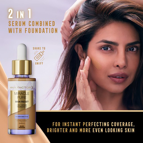 Max Factor Skin Reset Serum Foundation Shade 85-90 30ml Max Factor Skin Reset Serum Foundation Shade 85-90 30ml