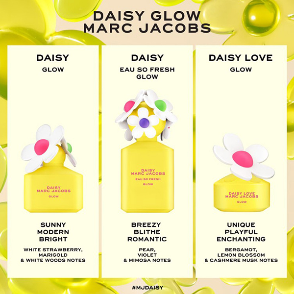 Marc Jacobs Daisy Glow Edt 50ml Marc Jacobs Daisy Glow Edt 50ml