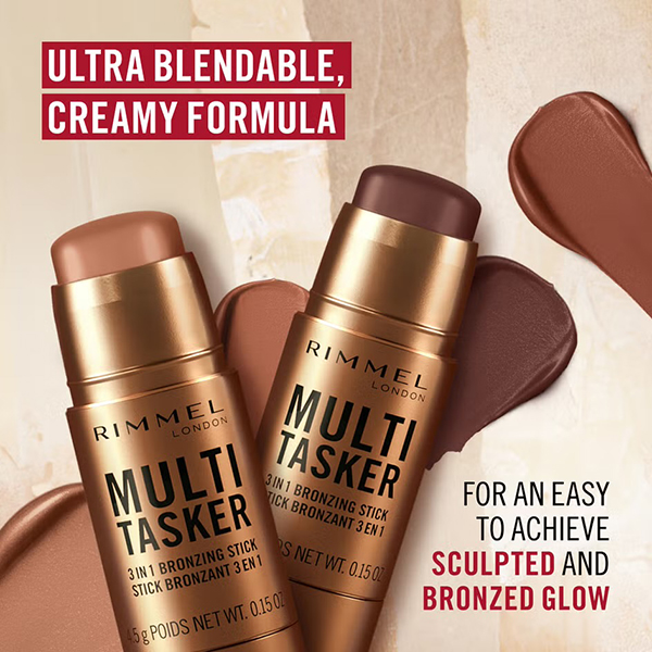 Rimmel Multi Tasker 3 In 1 Bronzing Stick 002 Medium Rimmel Multi Tasker 3 In 1 Bronzing Stick 002 Medium