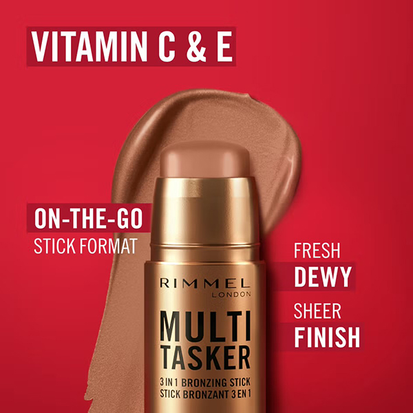 Rimmel Multi Tasker 3 In 1 Bronzing Stick 002 Medium Rimmel Multi Tasker 3 In 1 Bronzing Stick 002 Medium