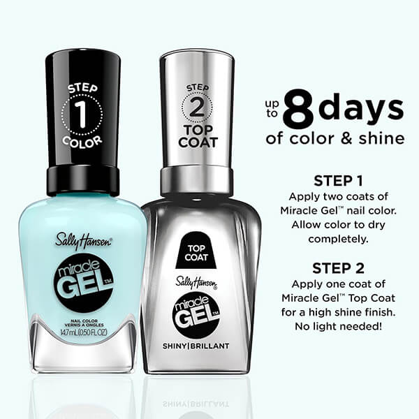 Sally Hansen Miracle Gel Grand Cyan 668